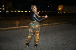 High Waisted Cargo Pants - The Vault by Sacha
