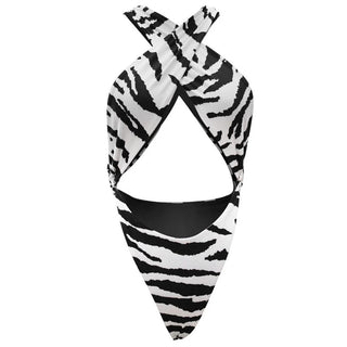 Reversible Zebra/Black Swimsuit - The Vault by Sacha