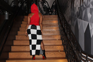 Chess Not Checkers Skirt