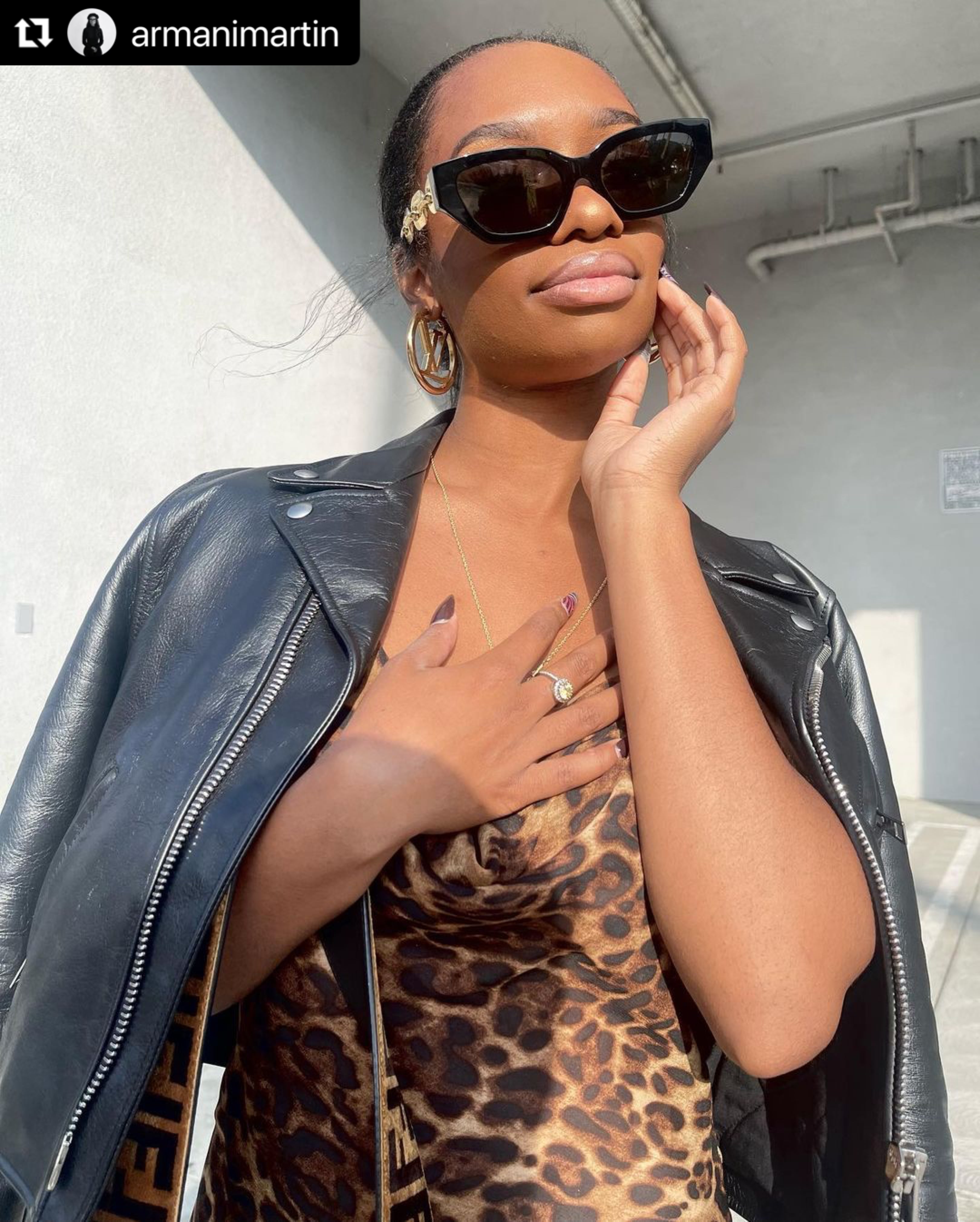 Sheer Leopard dress