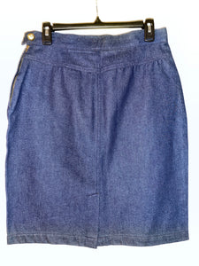 Moschino Heart Shaped Pencil Skirt