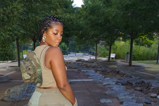 Camoflauge HAT w/ chin strap - The Vault by Sacha